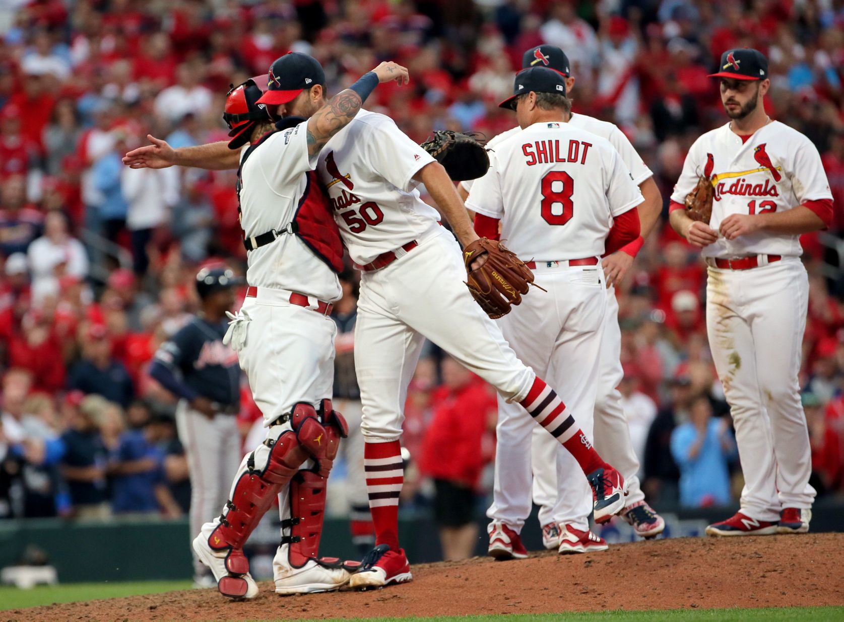Atlanta Braves vs St. Louis Cardinals, Game 3 NLDS in St. Louis